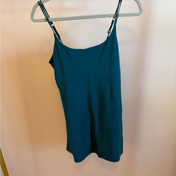 Abercrombie & Fitch Dresses & Skirts - Abercrombie & Fitch Teal Slip Dress short tall LOOK!